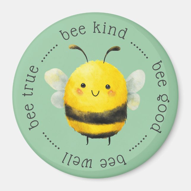Aimant Attitudes d'abeilles (Devant)