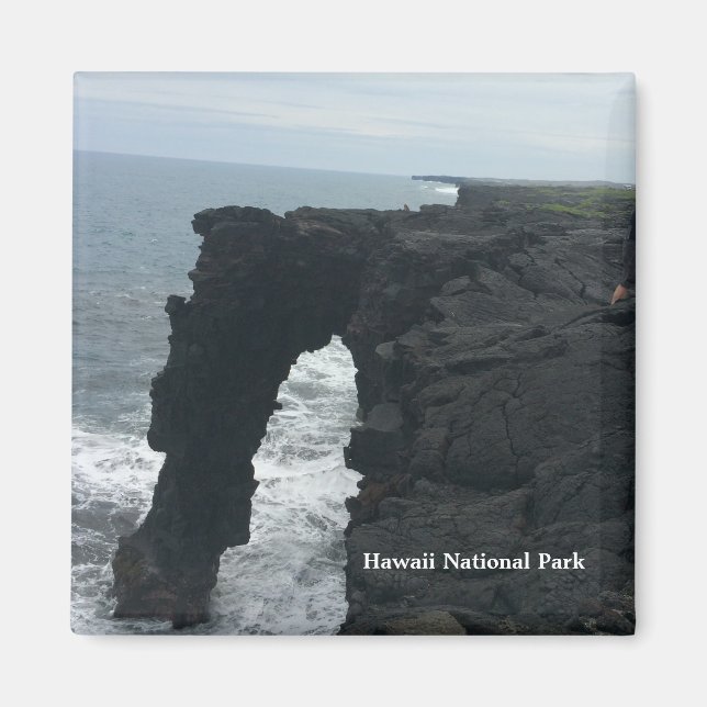 Aimant Attraction du parc national d'Hawaii (Devant)