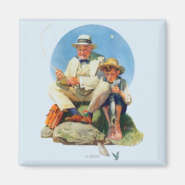 Aimant Attraper le grand (Devant)