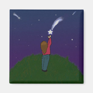 Aimant Attrapez une étoile qui tombe