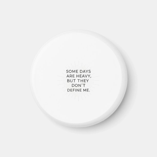 Aimant Au-delà des jours difficiles (Devant)