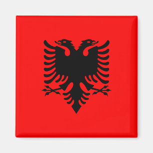 Aimant au drapeau de l'Albanie (Flamuri i Shqipëri
