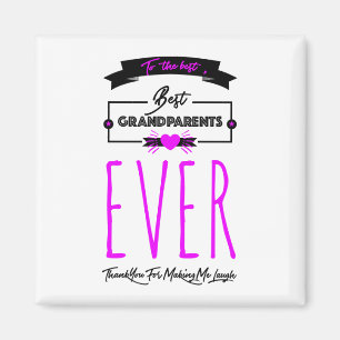 Aimant Au meilleur, les meilleurs grands-parents jamais,