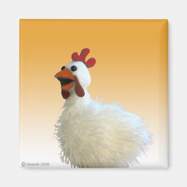 Aimant au poulet (Devant)