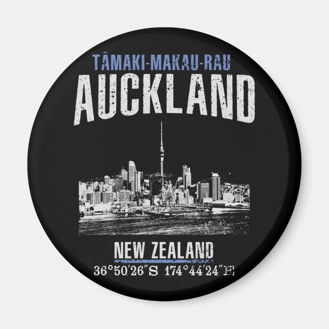 Aimant Auckland (Devant)