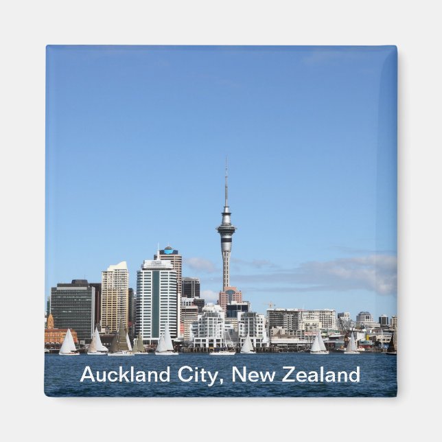 Aimant Auckland City, Nouvelle-Zélande par jour (Devant)