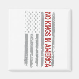 Aimant Aucun Kings En Amérique Drapeau US Vintage