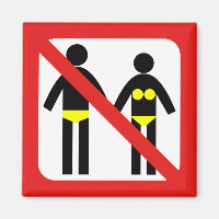 Aucun signe de maillot de bain