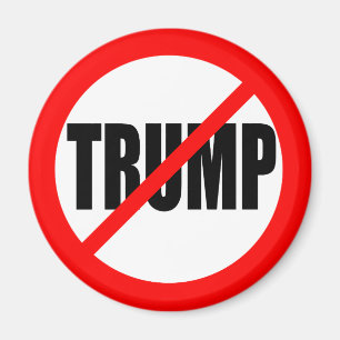 AIMANT "AUCUN TRUMP
