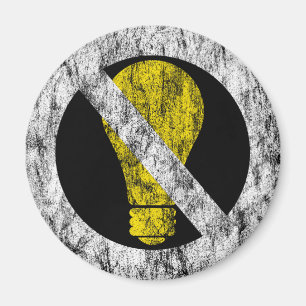 Aimant aucune ampoule à incandescence