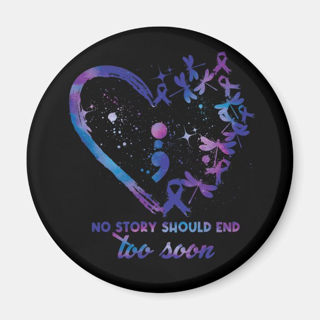 Aimant Aucune histoire ne devrait se terminer trop tôt Pr (Devant)