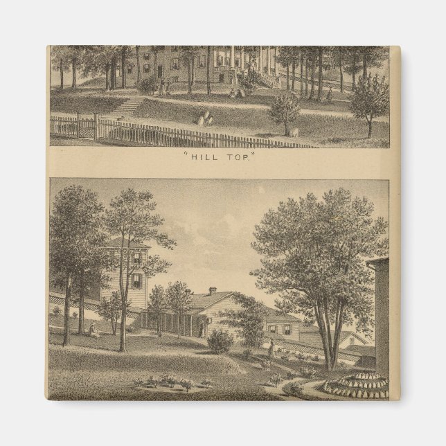 Aimant Augusta Female Seminary, Virginia (Devant)