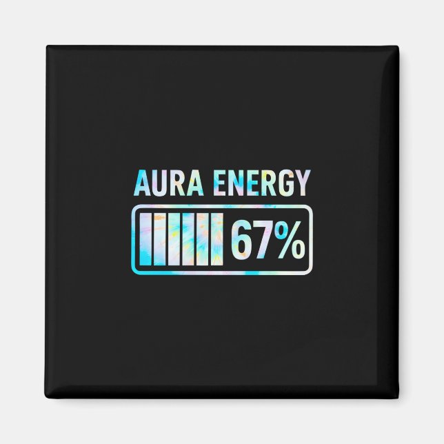 Aimant Aura Energy 67 67 Six Sept Mèmes (Devant)
