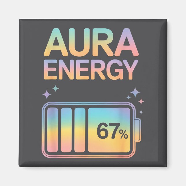 Aimant Aura Energy 67 Pour Cent Batterie (Devant)