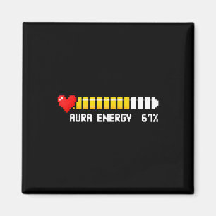 Aimant Aura Energy 67 Pour Cent Mème Joueur de jeu vidéo