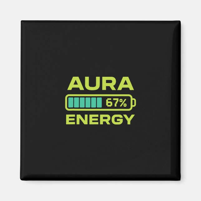 Aimant Aura Energy 67 Pour Cent Mème Six Sept Agriculture (Devant)