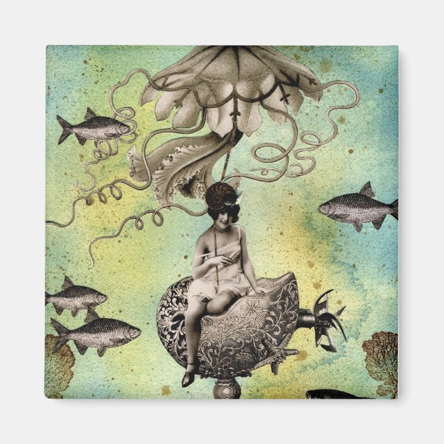 Aimant Aurelia et sa Jelly Cruiser (Devant)