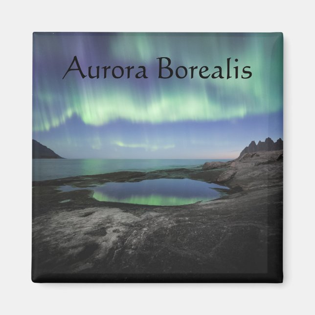 Aimant Aurora Borealis Norvège (Devant)