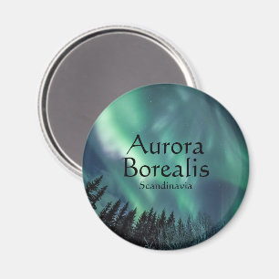 Aimant Aurora Borealis Scandinavie