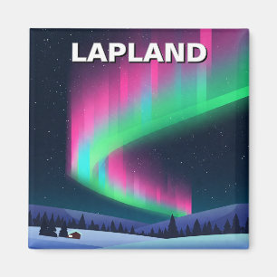 Aimant Aurora en Laponie Finlande Voyage