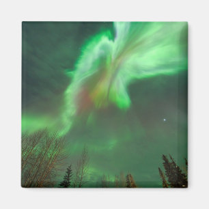 Aimant Aurore Boréale Lumières du Nord Fairbanks