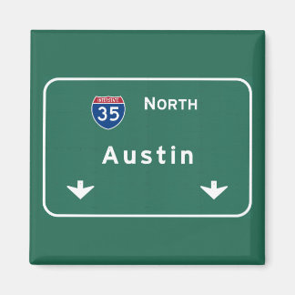 Aimant Austin Texas tx Interstate Highway Freeway Road :