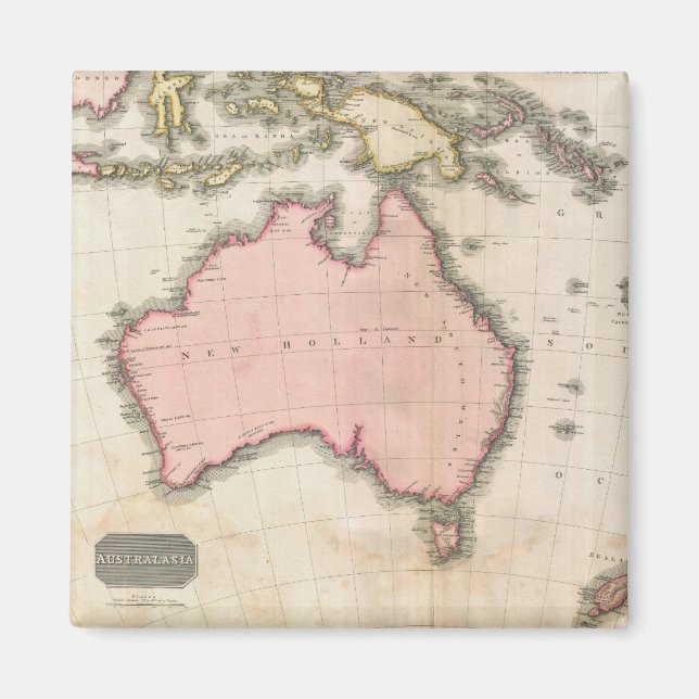 Aimant Australia & the South West Pacific (Devant)