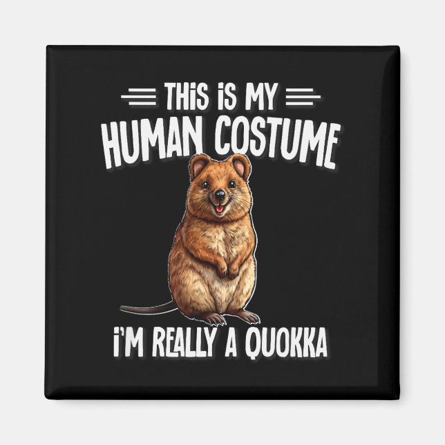Aimant Australian Animal Quokka Shirts &amp; Hoodies Cute (Devant)