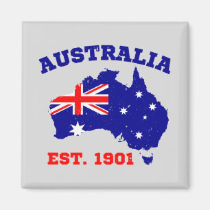 Aimant Australie établie en 1901