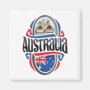 Aimant Australie Fière