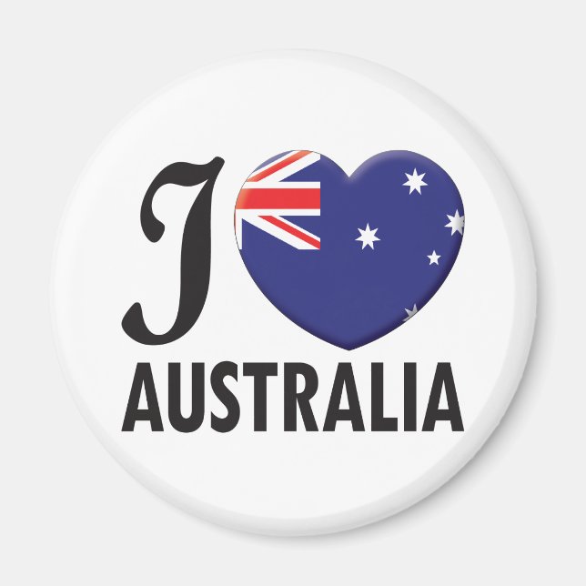 Aimant Australie Love (Devant)