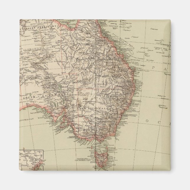 Aimant Australie, Nouvelle-Zélande (Devant)