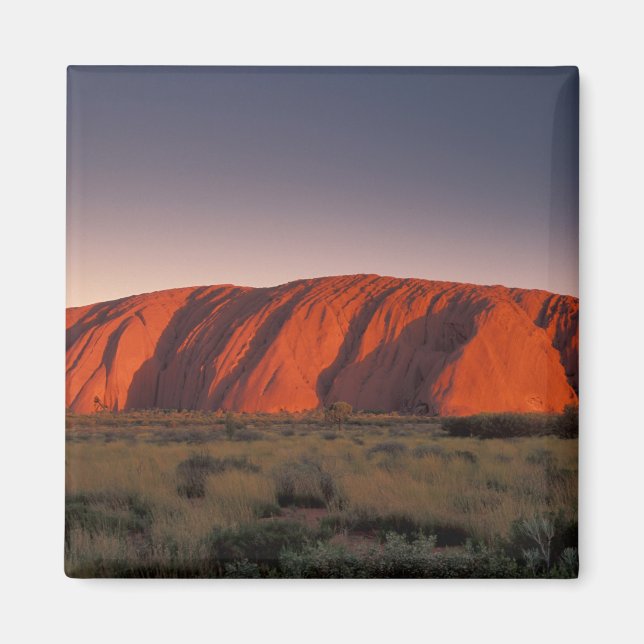 Aimant Australie, parc national d'Uluru. Uluru ou (Devant)