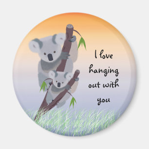 Aimant australien mignon d'ours de koala
