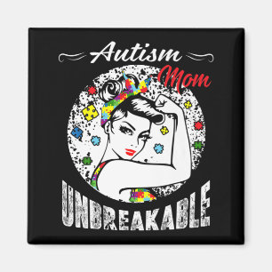 Aimant Autism Maman Sensibilisations sur l'autisme indest