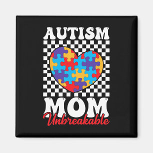 Aimant Autisme Maman Coeur Puzzle Mère Fils Autisme Prix