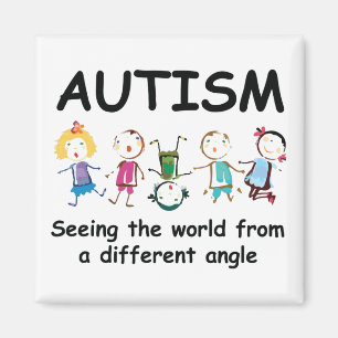 Aimant Autisme...voir le monde sous un angle différent
