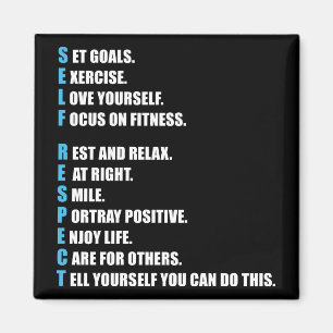 Aimant AUTO-RESPECT - Motivationnel