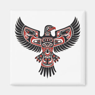 Aimant Autochtones Haïdas Du Pacifique Nord-Ouest