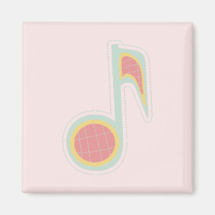 Aimant autocollant de feuille de musique
