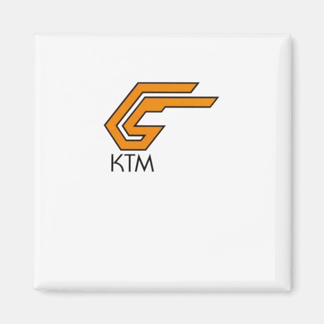 Aimant Autocollant Logo Ktm1  (Devant)