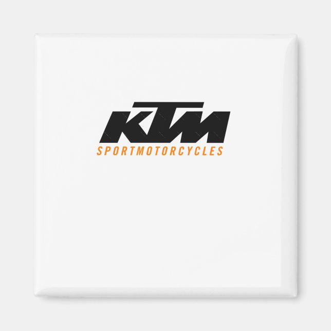 Aimant Autocollant Logo Ktm2  (Devant)