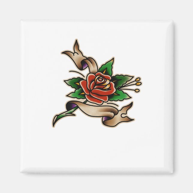 Aimant Autocollant Trad Tattoo 005  (Devant)