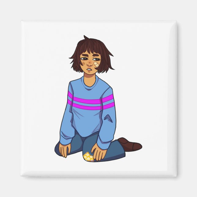 Aimant Autocollant W Frisk (Devant)