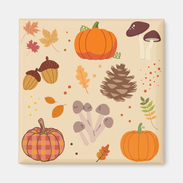 Aimant Automne (Devant)