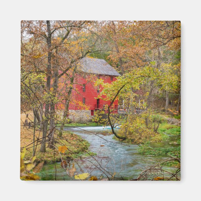 Aimant Automne à Alley Mill (Devant)