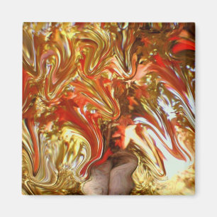 Aimant Automne abstrait
