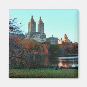 Aimant Automne : Lac central Park, San Remo