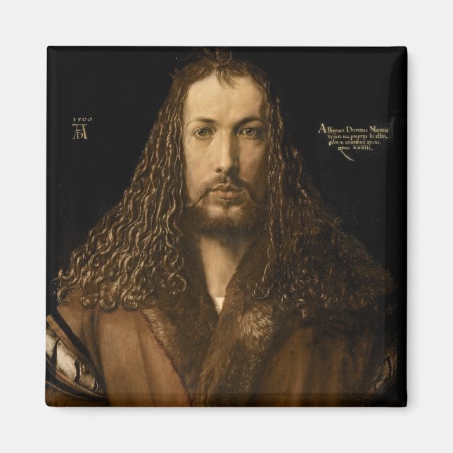 Aimant Autoportrait à l'âge de vingt-huit ans, 1500 (Devant)