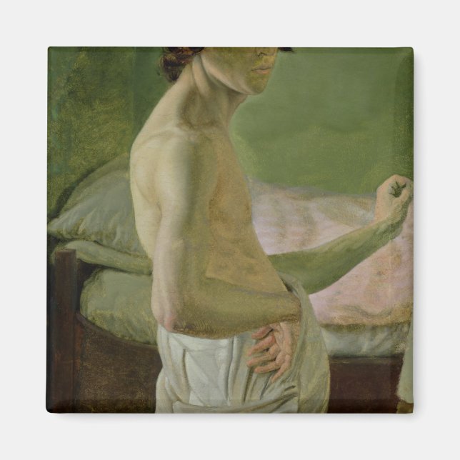 Aimant Autoportrait devant l'Easel, c.1828 (Devant)